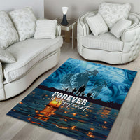 Hawaii Memorial Day Lantern Floating Area Rug Always In Our Hearts