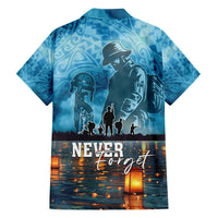 Hawaii Memorial Day Lantern Floating Family Matching Tank Maxi Dress and Hawaiian Shirt Always In Our Hearts LT05 - Polynesian Pride