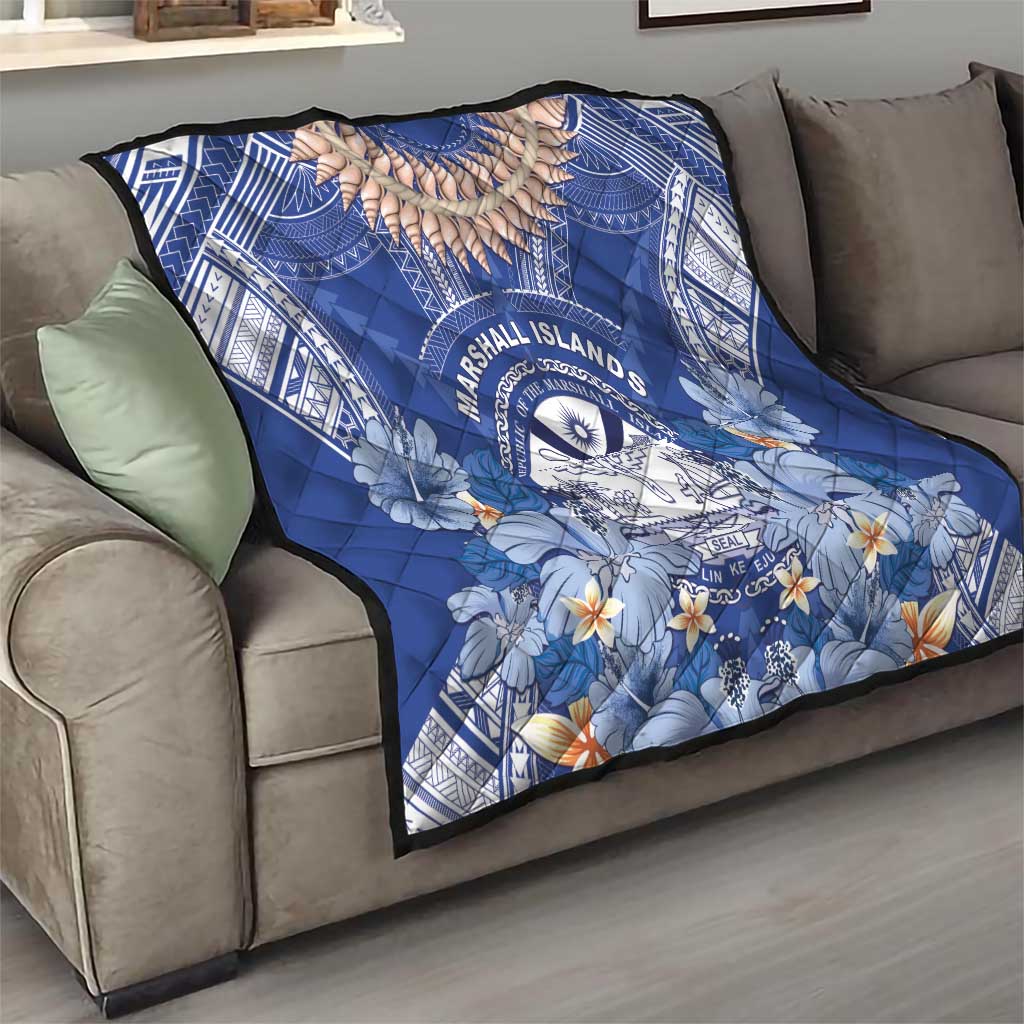 Marshall Islands Jemenei Day Quilt Polynesian Tribal Tattoo Seashell Necklace