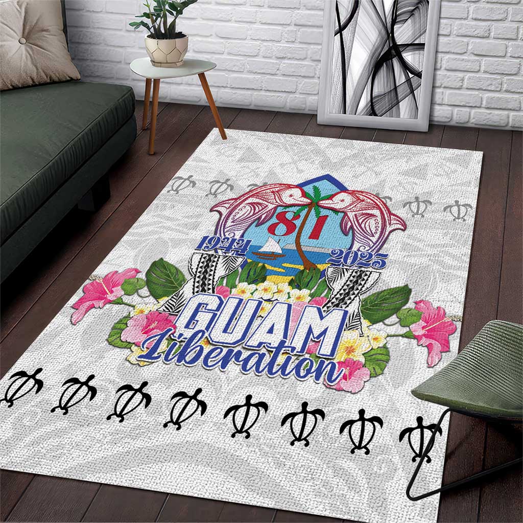 Guam Chamorro Liberation Day Area Rug 81st Anniversary LT05
