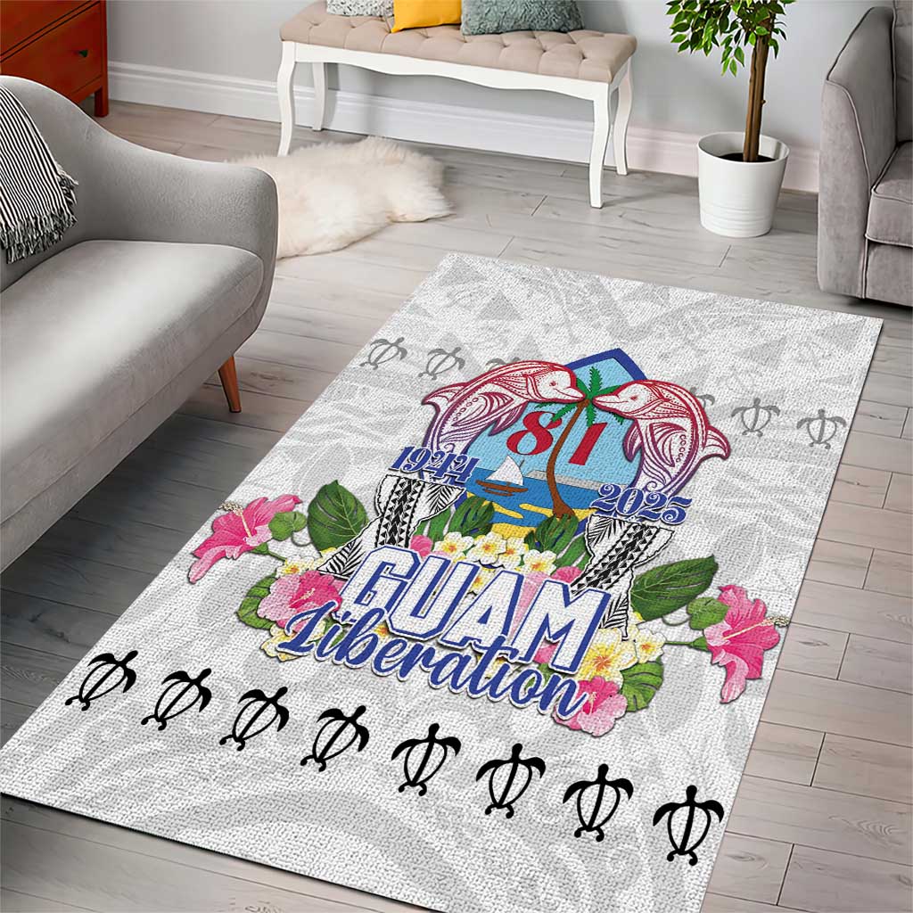 Guam Chamorro Liberation Day Area Rug 81st Anniversary LT05