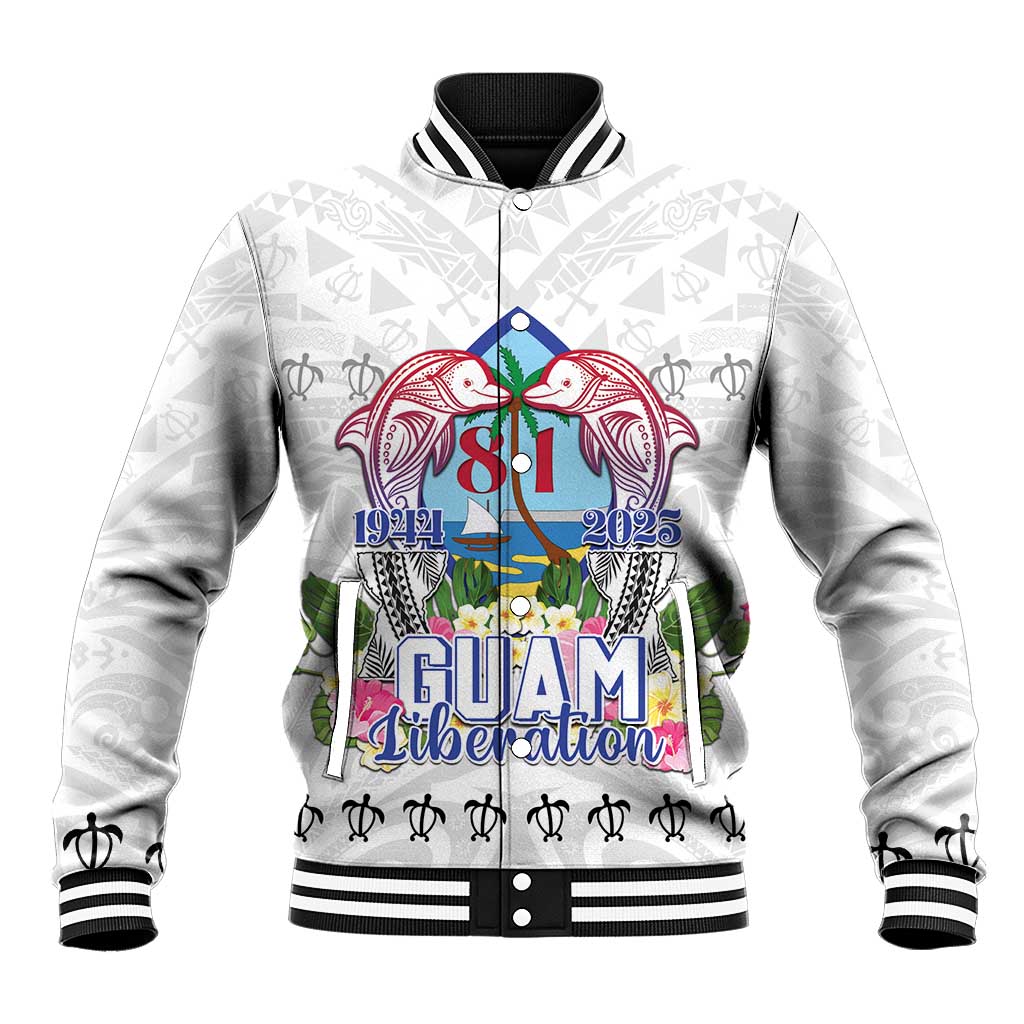 Guam Chamorro Liberation Day Baseball Jacket 81st Anniversary LT05