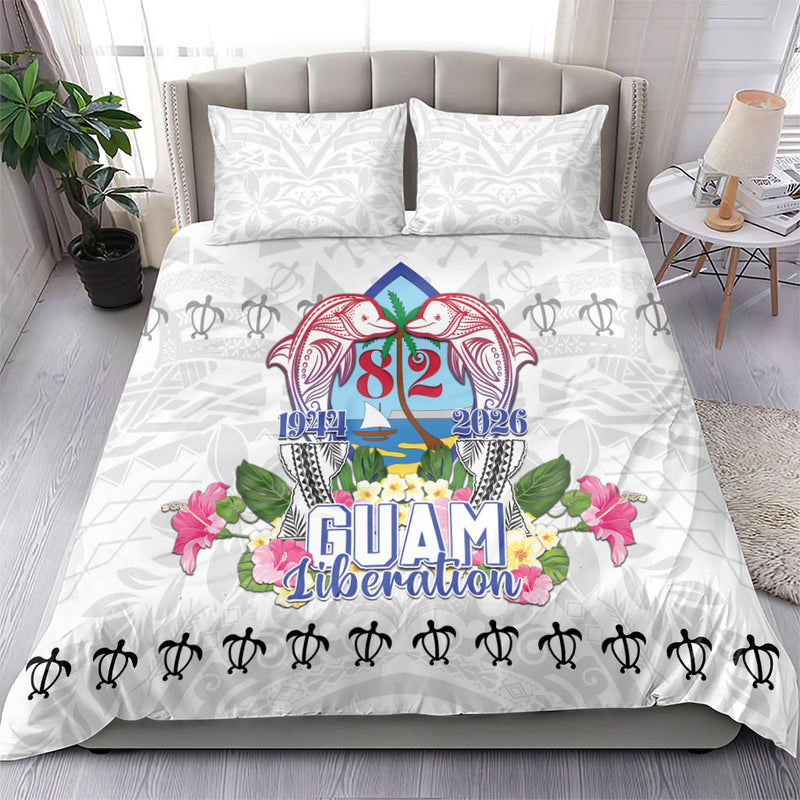 Guam Chamorro Liberation Day Bedding Set 82nd Anniversary