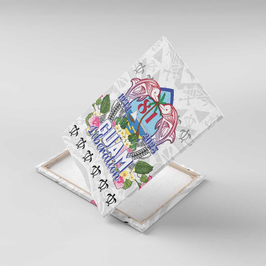 Guam Chamorro Liberation Day Canvas Wall Art 81st Anniversary LT05