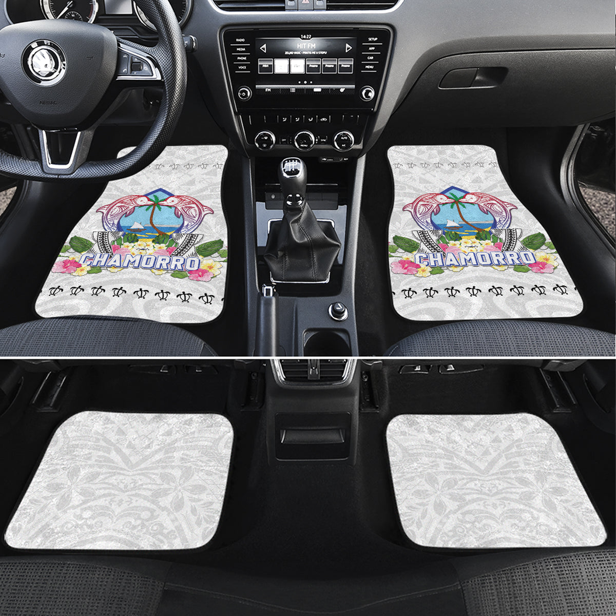 Guam Chamorro Liberation Day Car Mats 80th Anniversary