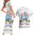 Guam Chamorro Liberation Day Couples Matching Short Sleeve Bodycon Dress and Hawaiian Shirt 81st Anniversary LT05