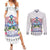 Guam Chamorro Liberation Day Couples Matching Summer Maxi Dress and Long Sleeve Button Shirt 81st Anniversary LT05