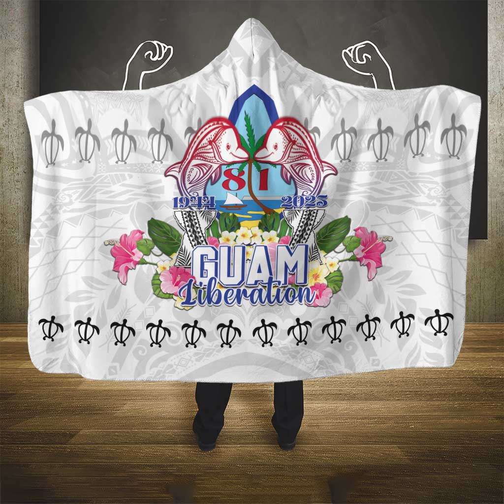 Guam Chamorro Liberation Day Hooded Blanket 81st Anniversary LT05