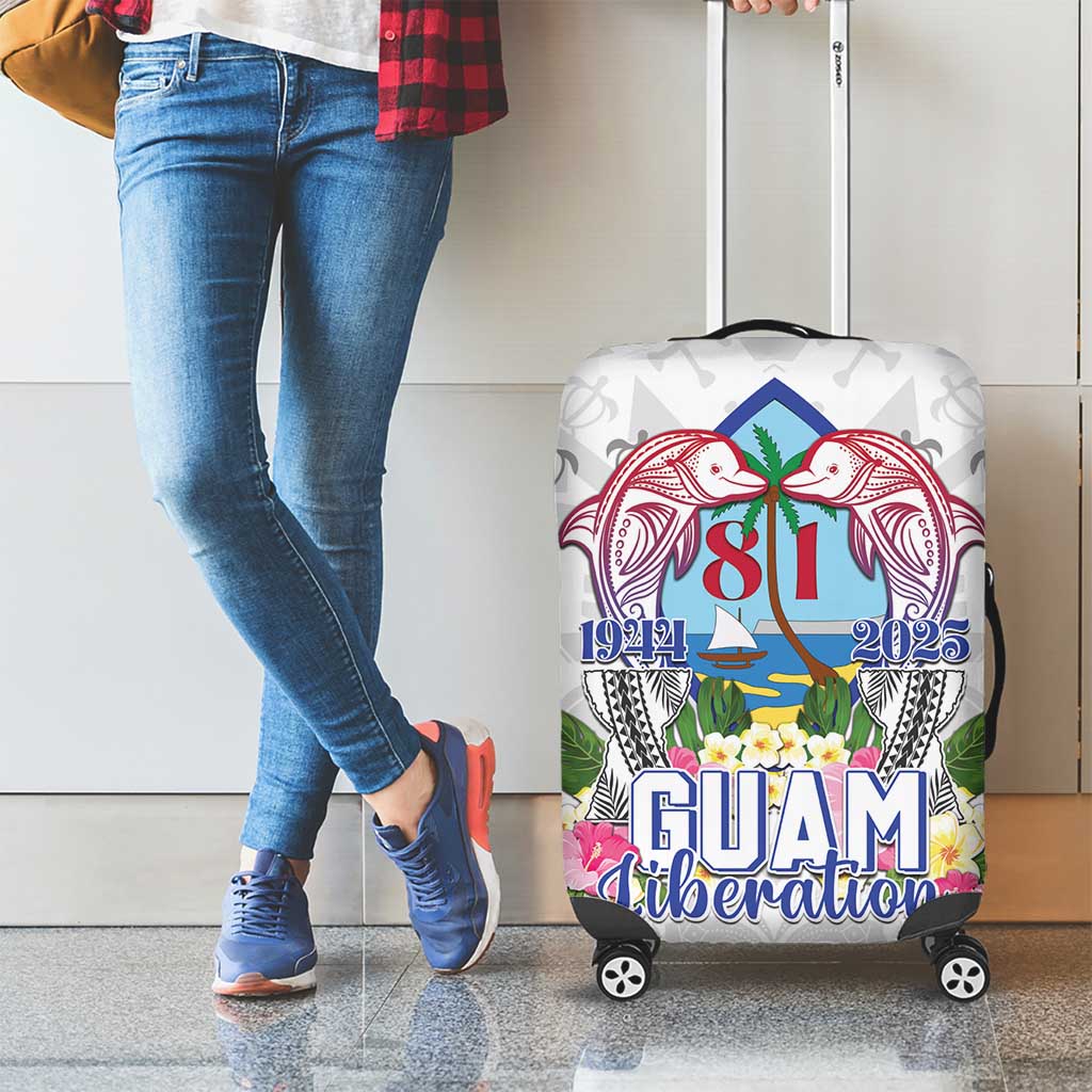 Guam Chamorro Liberation Day Luggage Cover 81st Anniversary LT05