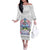 Guam Chamorro Liberation Day Off The Shoulder Long Sleeve Dress 81st Anniversary LT05