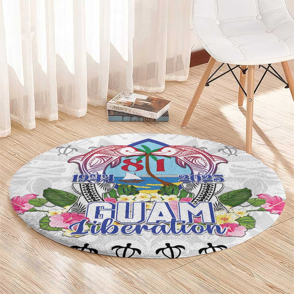 Guam Chamorro Liberation Day Round Carpet 81st Anniversary LT05