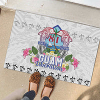 Guam Chamorro Liberation Day Rubber Doormat 81st Anniversary LT05