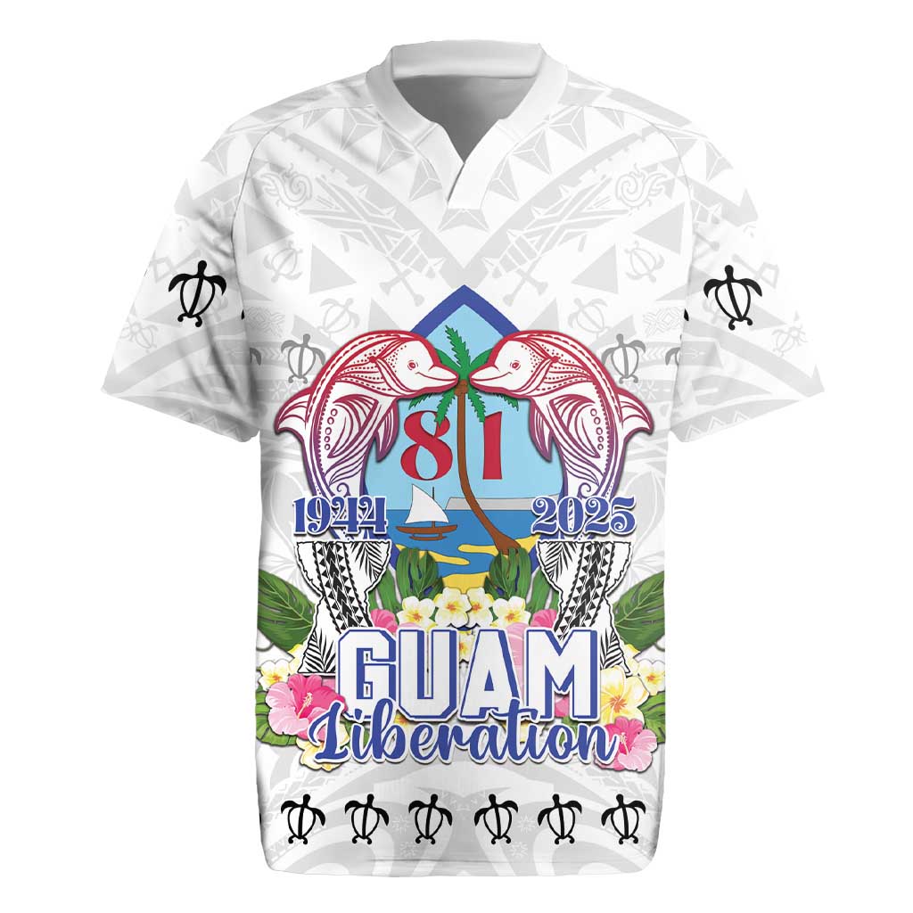 Guam Chamorro Liberation Day Rugby Jersey 81st Anniversary LT05