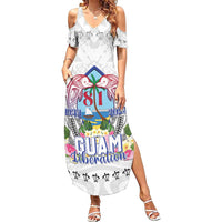 Guam Chamorro Liberation Day Summer Maxi Dress 81st Anniversary LT05