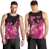 Personalised Cancer Fighter Men Tank Top I Beat Cancer