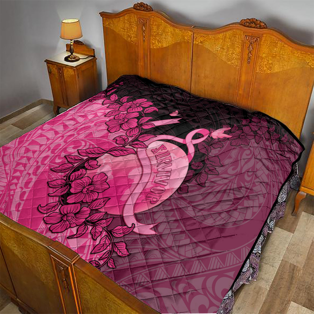 Cancer Fighter Quilt I Beat Cancer