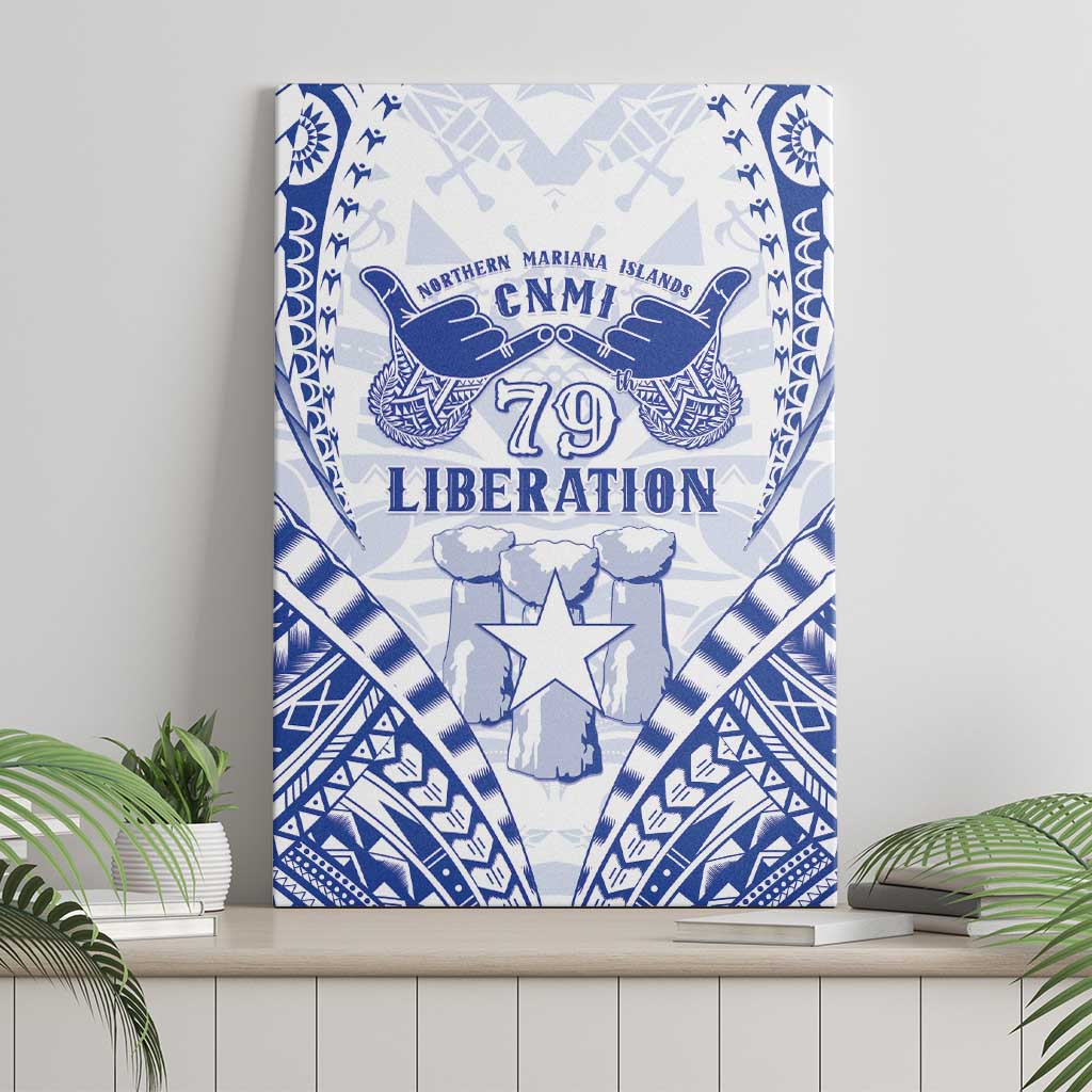 Northern Mariana Islands Liberation Day Canvas Wall Art 79th Anniversary LT05 - Polynesian Pride