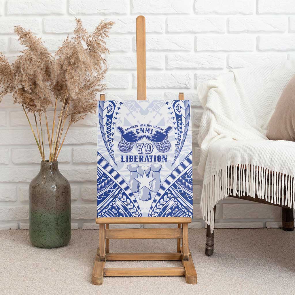 Northern Mariana Islands Liberation Day Canvas Wall Art 79th Anniversary LT05 - Polynesian Pride