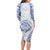 Northern Mariana Islands Liberation Day Family Matching Long Sleeve Bodycon Dress and Hawaiian Shirt 79th Anniversary