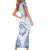 Northern Mariana Islands Liberation Day Family Matching Short Sleeve Bodycon Dress and Hawaiian Shirt 79th Anniversary