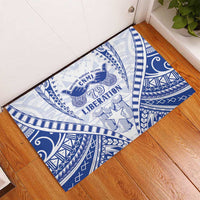 Northern Mariana Islands Liberation Day Rubber Doormat 79th Anniversary LT05 - Polynesian Pride