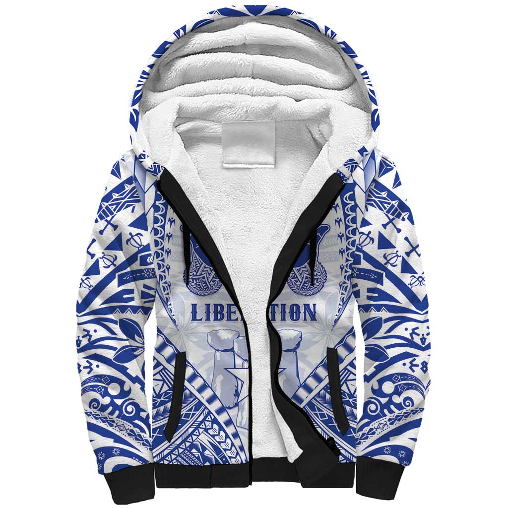 Northern Mariana Islands Liberation Day Sherpa Hoodie 79th Anniversary