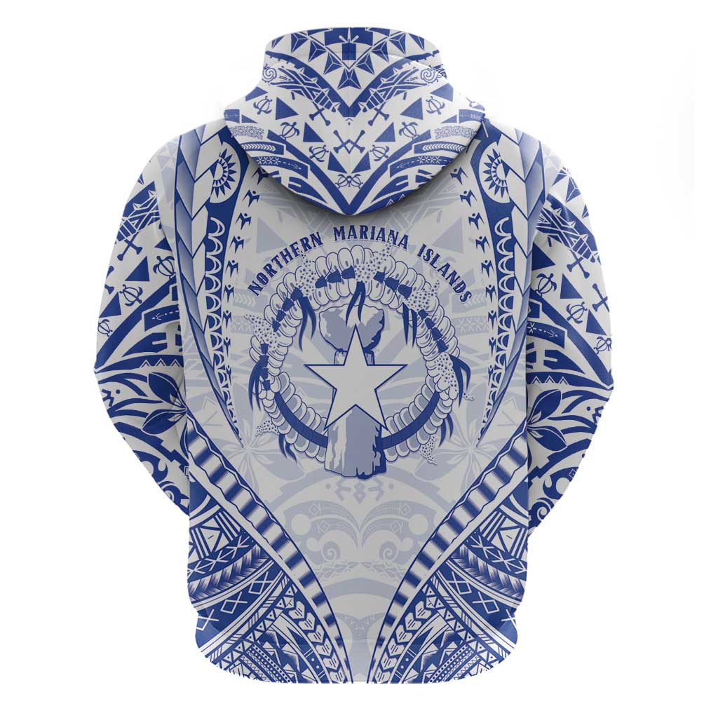 Northern Mariana Islands Liberation Day Zip Hoodie 79th Anniversary LT05 - Polynesian Pride