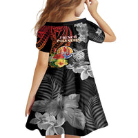 French Polynesia Bastille Day Family Matching Tank Maxi Dress and Hawaiian Shirt Tropical Turtle Hibiscus Polynesian Pattern