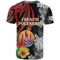 French Polynesia Bastille Day T Shirt Tropical Turtle Hibiscus Polynesian Pattern LT05 - Polynesian Pride