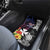 Wallis and Futuna Bastille Day Car Mats Tropical Turtle Hibiscus Polynesian Pattern