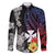 Wallis and Futuna Bastille Day Family Matching Tank Maxi Dress and Hawaiian Shirt Tropical Turtle Hibiscus Polynesian Pattern
