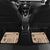 Samoa Siapo Elegant Car Mats Hibiscus Beige Motifs - Polynesian Pride
