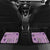 Samoa Siapo Elegant Car Mats Hibiscus Violet Motifs - Polynesian Pride