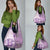 Samoa Siapo Elegant Grocery Bag Hibiscus Violet Motifs - Polynesian Pride