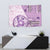 Samoa Siapo Elegant Tapestry Hibiscus Violet Motifs - Polynesian Pride