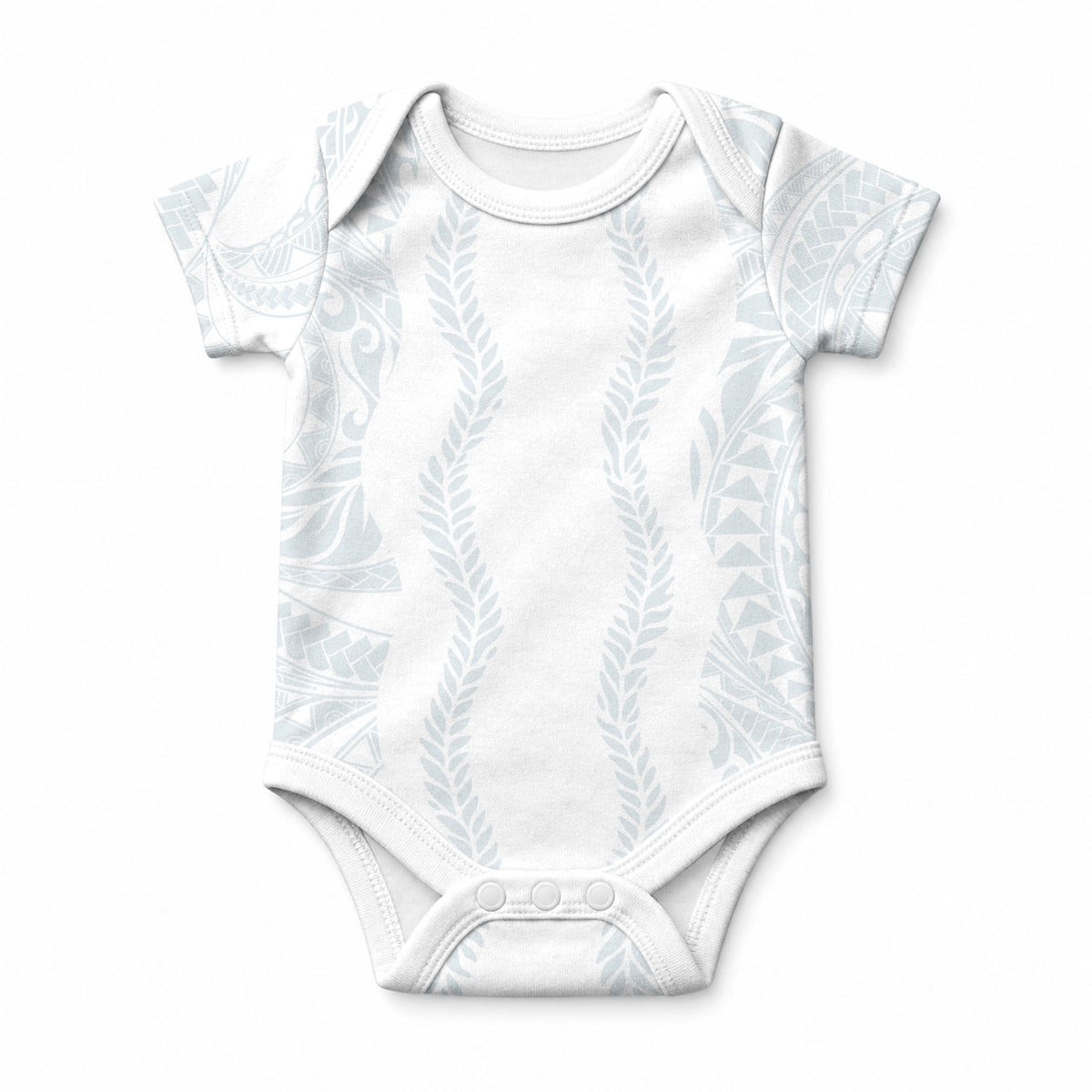 Samoa Lotu Tamaiti Baby Onesie Teuila With Tribal Motifs
