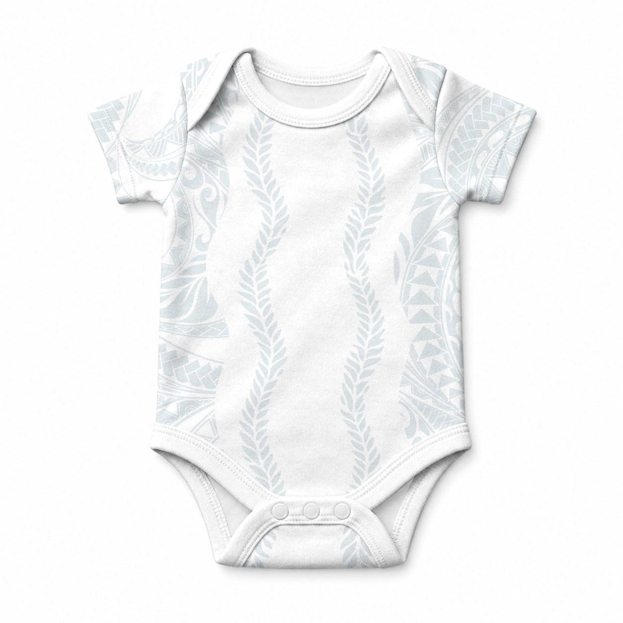 Samoa Lotu Tamaiti Baby Onesie Teuila With Tribal Motifs