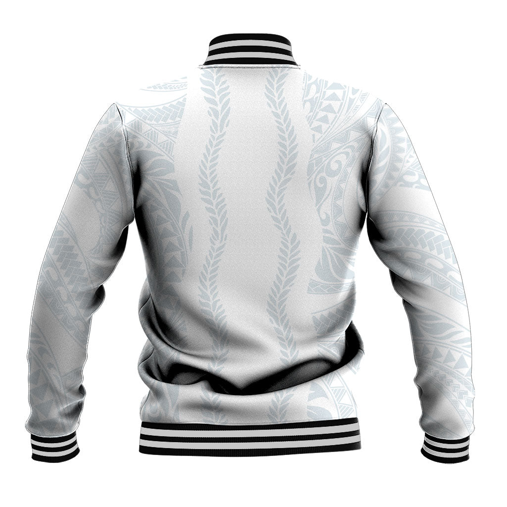Samoa Lotu Tamaiti Baseball Jacket Teuila With Tribal Motifs