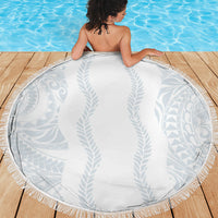Samoa Lotu Tamaiti Beach Blanket Teuila With Tribal Motifs