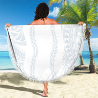 Samoa Lotu Tamaiti Beach Blanket Teuila With Tribal Motifs