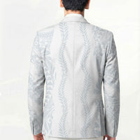 Samoa Lotu Tamaiti Blazer Teuila With Tribal Motifs