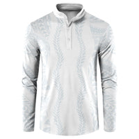 Samoa Lotu Tamaiti Button Sweatshirt Teuila With Tribal Motifs