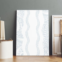 Samoa Lotu Tamaiti Canvas Wall Art Teuila With Tribal Motifs