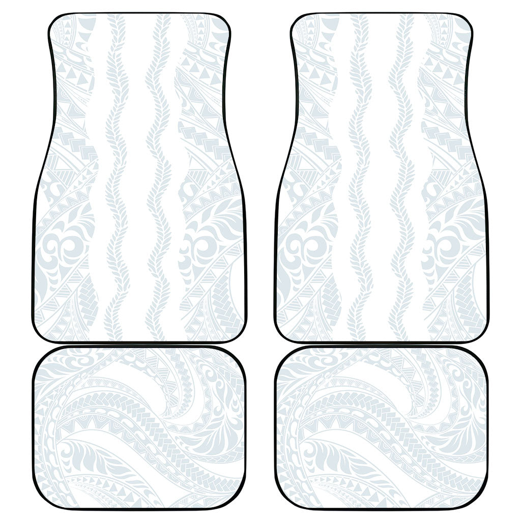 Samoa Lotu Tamaiti Car Mats Teuila With Tribal Motifs