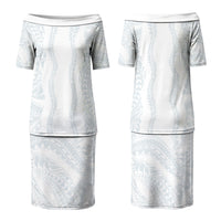 Samoa Lotu Tamaiti Couples Matching Puletasi and Hawaiian Shirt Teuila With Tribal Motifs