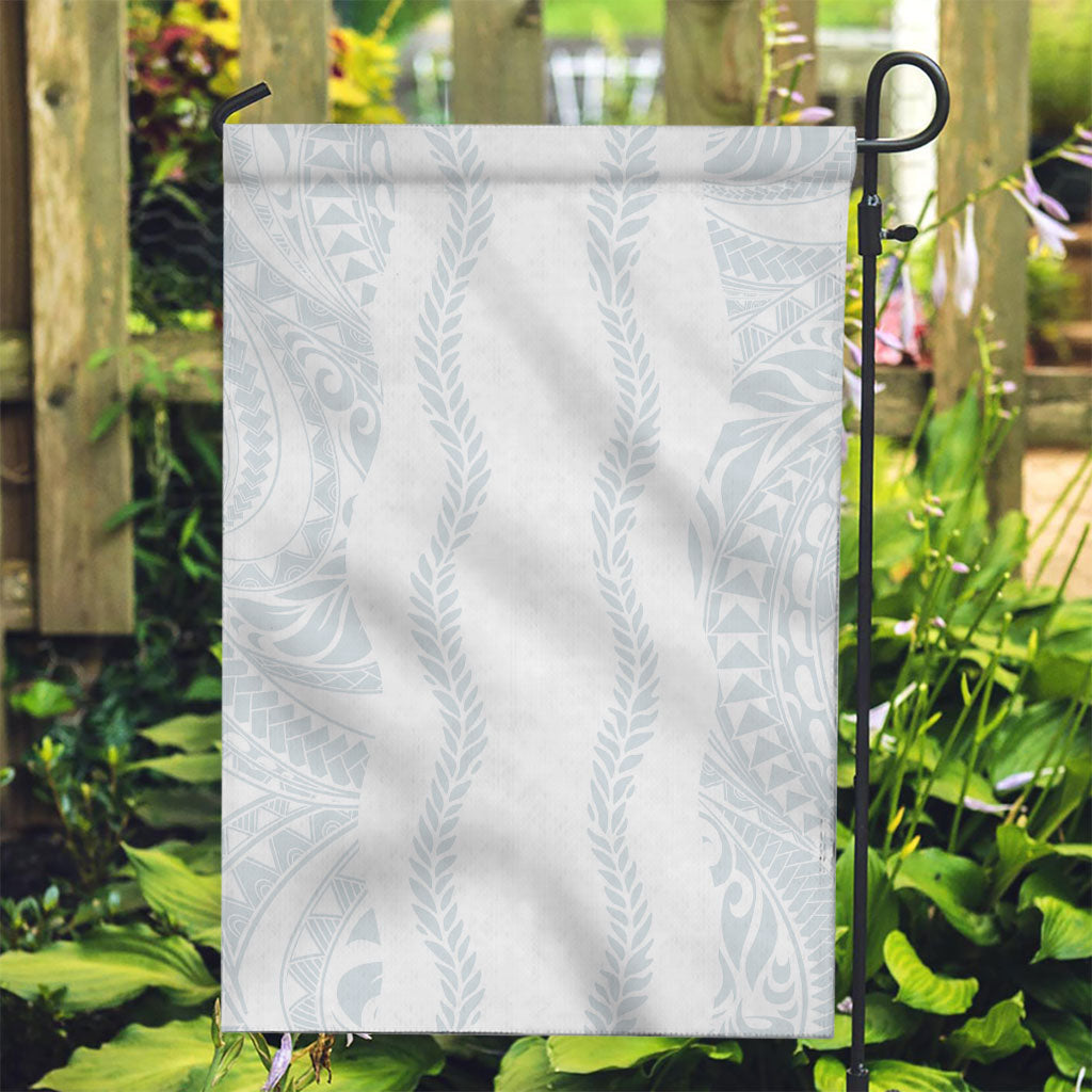 Samoa Lotu Tamaiti Garden Flag Teuila With Tribal Motifs