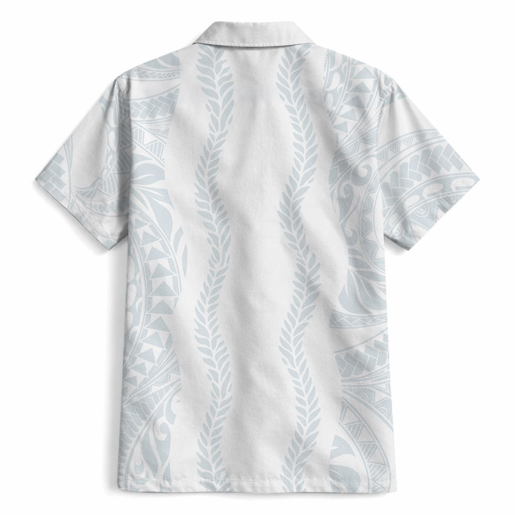 Samoa Lotu Tamaiti Hawaiian Shirt Teuila With Tribal Motifs