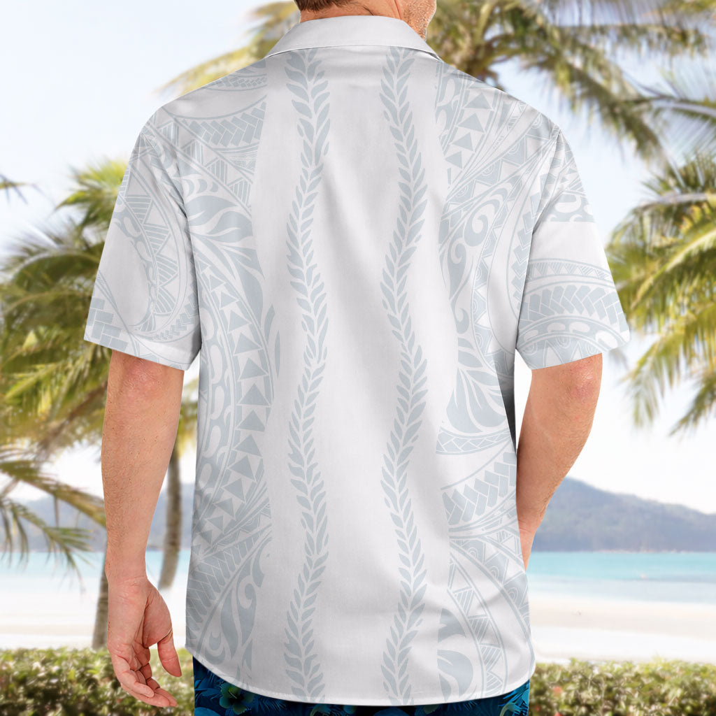 Samoa Lotu Tamaiti Hawaiian Shirt Teuila With Tribal Motifs