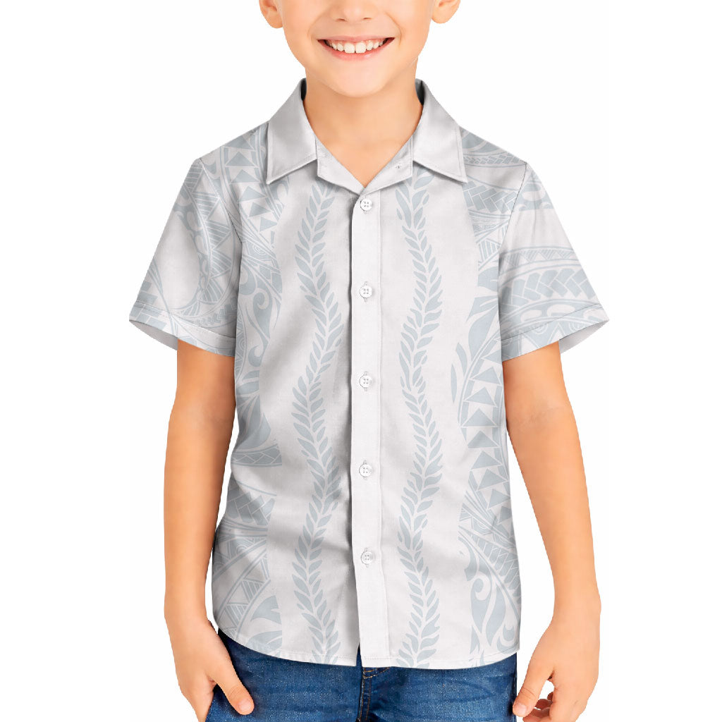 Samoa Lotu Tamaiti Hawaiian Shirt Teuila With Tribal Motifs