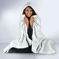 Samoa Lotu Tamaiti Hooded Blanket Teuila With Tribal Motifs